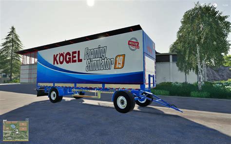 Kogel Autoloader Trailer 10m V10 Fs19 Landwirtschafts Simulator 19