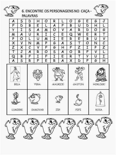 ALFABETIZAÇÃO DIVERTIDA: A BELA E A FERA