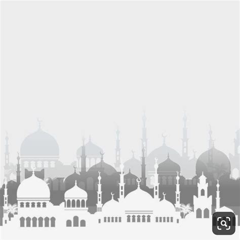 Baground Masjid Hitam Putih