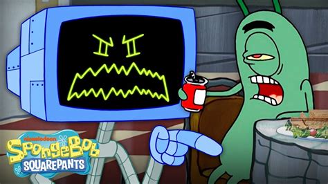 plankton and karen s most toxic relationship moments 😡 spongebob youtube