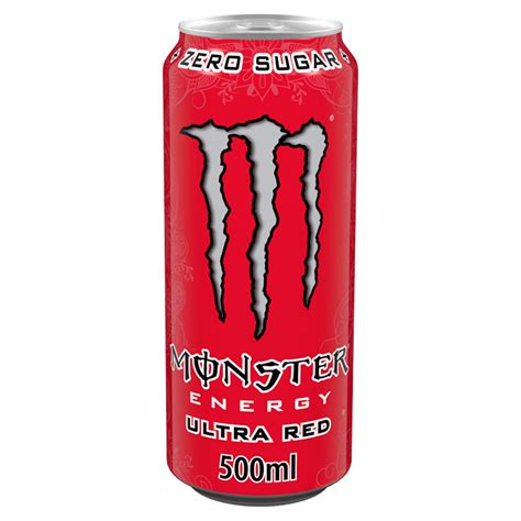 Monster Ultra Red Energy Drink 500ml Sports And Energy Drinks Iceland