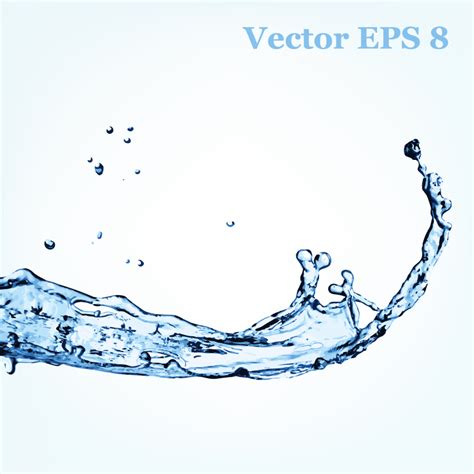 Transparent Water Splash Effect Vector Background 22 Free Download