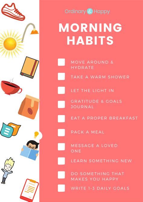 Morning routine 19 excellent habits to start developing today – Artofit