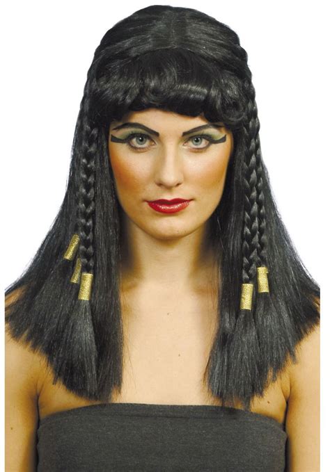 Cleopatra Wig Black Fancy Dress Wigs Cleopatra Wig Egyptian Hairstyles