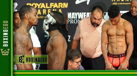 Gamboa Forced To Weigh In Naked Mayweather Promotions Ladarius