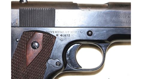 Exceptionally Rare Ww1 British Issue 455 Rfc Colt 1911 With Holster