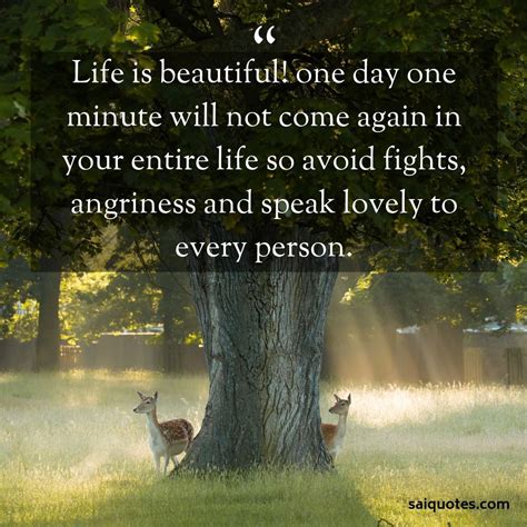 Life Is Beautiful Quotes Sai Quotes Medium