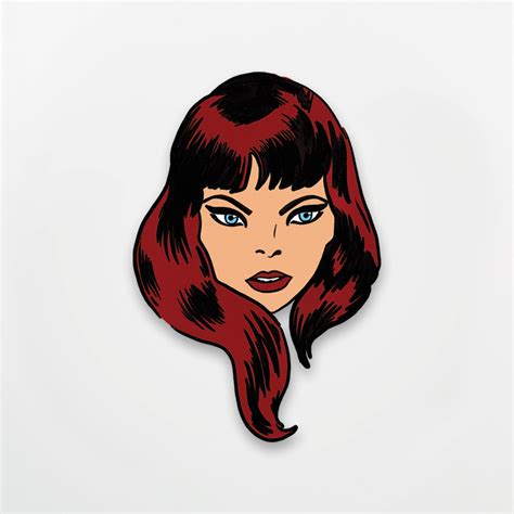 Black Widow Sticker Yawza Official