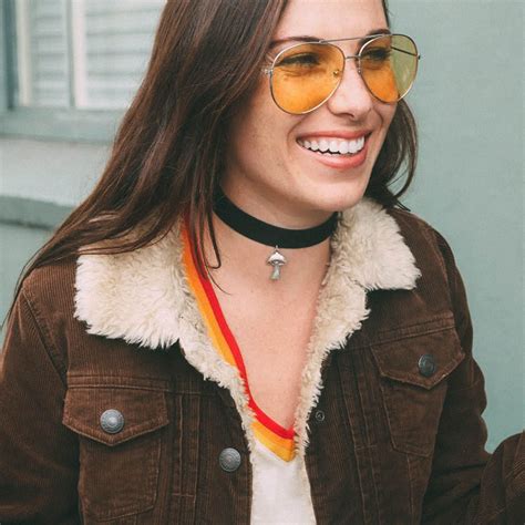 Happy Daze In The New Mushroom Choker 🍄 Campcollection 70s Fashion