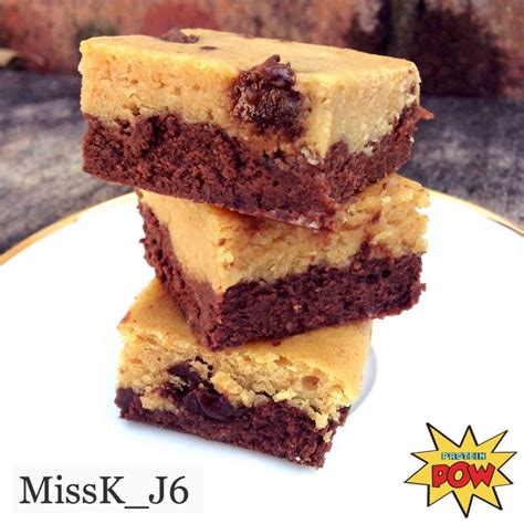 Chocolate Chip Cookie Dough Brownies 118 Kcals 96g Carbs 85g