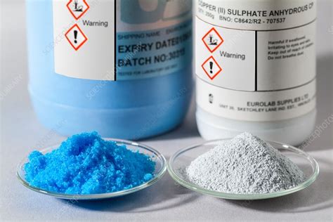 Copper Ii Sulphate Stock Image C0372524 Science Photo Library