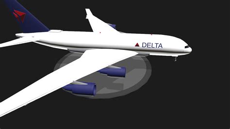 Simpleplanes Airbus A380 Delta Airlines
