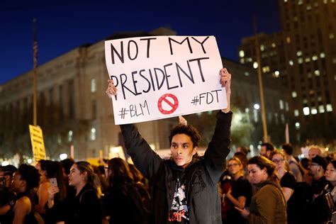 Vigils And Protests Swell Across Us In Wake Of Trump Victory The