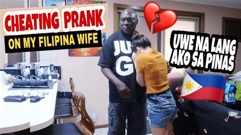 Pinaiyak Ako Ni Mister Cheating Prank On My Filipina Wife Youtube