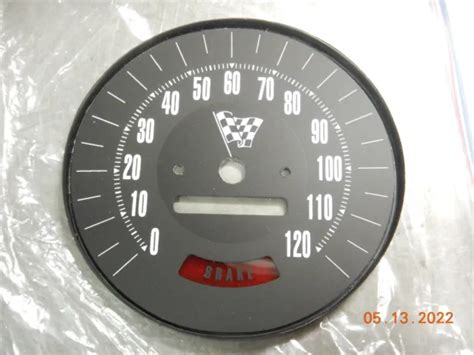 1965 Pontiac Gto New Repo Speedometer Face With Rally Gauges Lemans