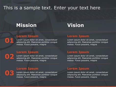 Mission Vision Powerpoint Template 123 Mission Vision Templates