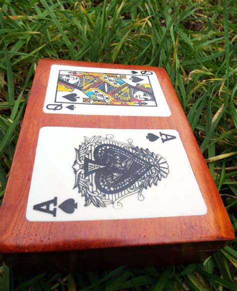 Card decks & deck/book sets. Wooden Tarot Cards Box
