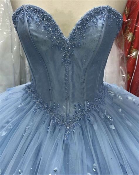 Ball Gown Sky Blue Pageant Gown Sweet 16 Birthday Dresses On Storenvy