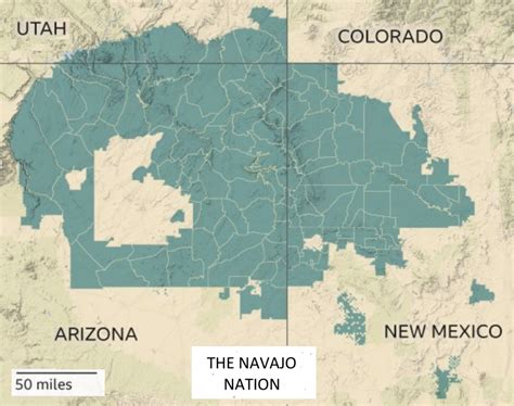 Administrative Boundaries Diné Nihi Kéyah Project Navajo Nation