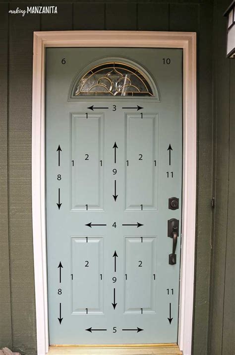 Choosing Front Door Paint Colors And How To Paint A Door Front Door