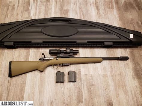 Armslist For Sale Ruger American Ranch In 762x39 With Scope And
