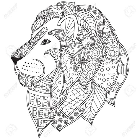 Get This Lion Coloring Pages For Adults Free Printable 88428