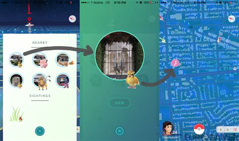 Pokemon Go Update Arrives Tests New Nearby Feature Rocket Chainsaw