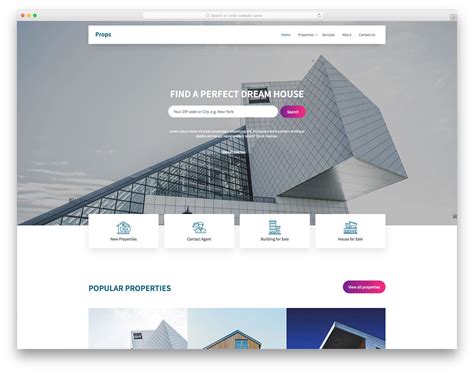 Props Bootstrap 5 Real Estate Website Template 2024 Colorlib
