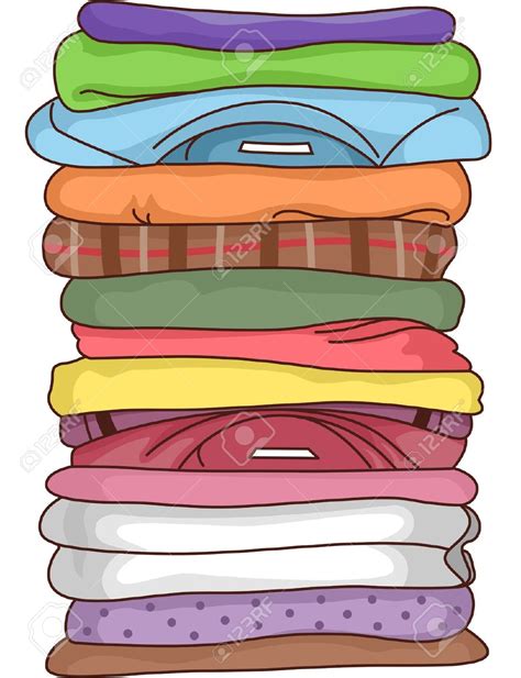 Free Stack Of Clothing Clipart Clipartix