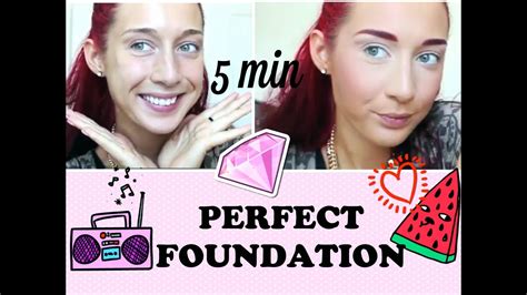 5 Minutes Perfect Foundation Routine Youtube