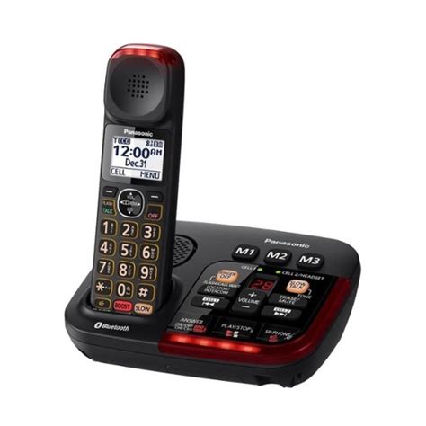 Panasonic Kx Tgm430b Link2cell Dect 60 Expandable Cordless Phone