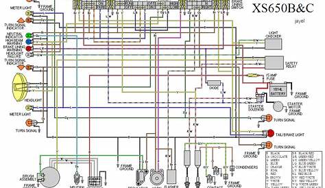 xs650 wiring diagram