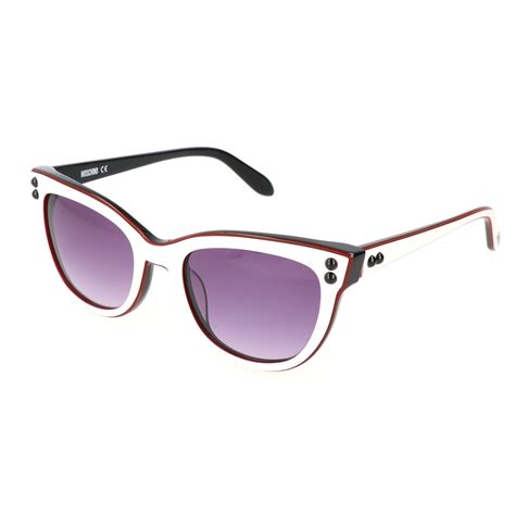 Love Moschino Women S Mo72302sa 02sa Sunglasses White Designer Sunglasses Touch Of Modern