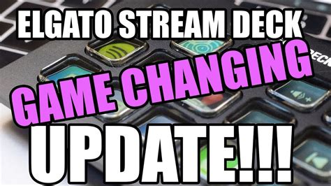 Steam deck is a powerful handheld gaming pc that delivers the steam games and features you love. Elgato Stream Deck UPDATE - YouTube