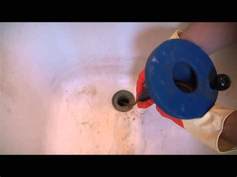 Purchase your dissolving liquid of choice, pour the recommended amount into the drain, let it do its work and flush the drain. How To Unclog A Bathtub Drain Quick And Easy | Bathtub ...