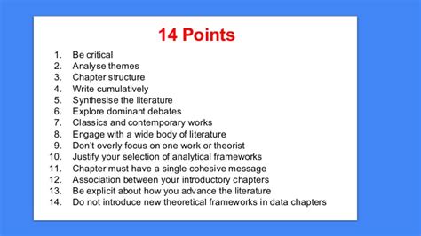 The literature review is the chapter of the fyp which refers to publications that are related to your it provides a critique of the existing literature and shows how it contributes to the development of when writing the literature review, frequent reference to the work of other authors will be made. How to write a dissertation literature review chapter