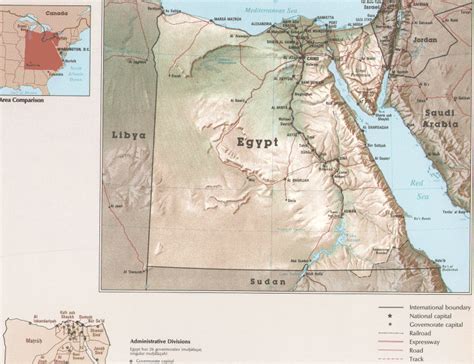 Free Printable Maps Egypt Physical Map Images Print For Free