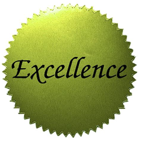 Stickers Gold Excellence 50 Pk 2 Diameter Gold Certificate