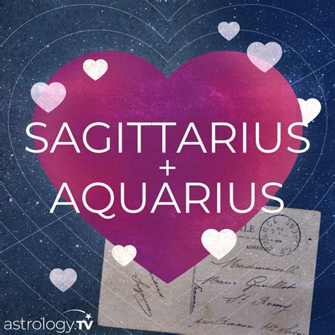 Sagittarius And Aquarius Compatibility Astrology Tv