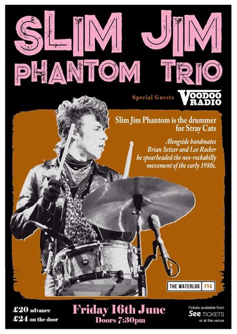 The Waterloo Music Bar Blackpool — Slim Jim Phantom