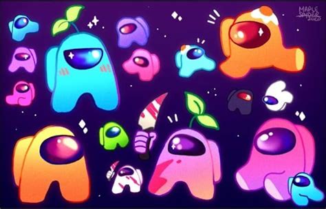 Among us all characters • millions of unique designs by independent artists. 13+ Gambar Among Us Keren dan Sketsa | BROONET