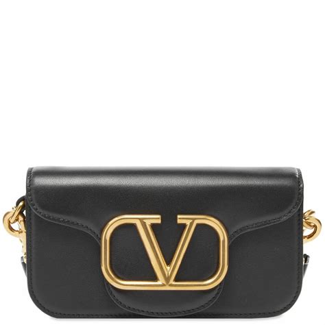Valentino V Logo Leather Cross Body Bag Valentino
