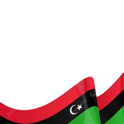 Libya Flag Vector Design Images Libya Flag Transparent Libya Flag