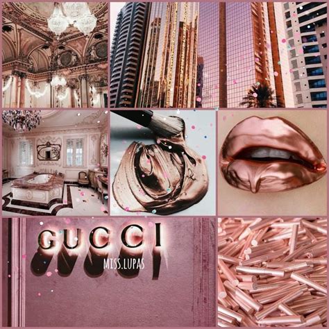 Tons of awesome gucci wallpapers to download for free. Asthetic Wallpaper Rose Gold Gucci - Wallpaper HD New