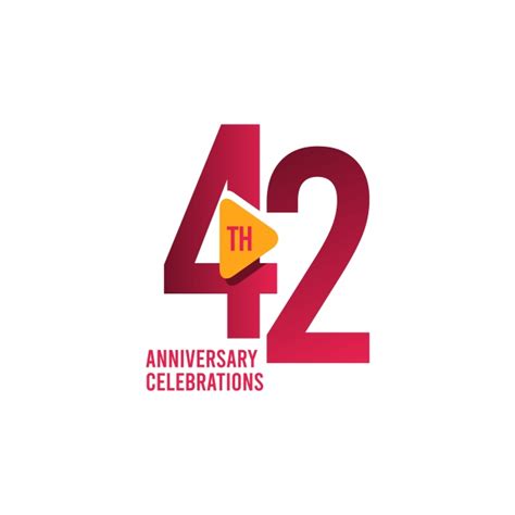 42 Anniversary Clipart Png Vector Psd And Clipart With Transparent
