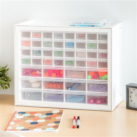 Storage cabinets provide an excellent option for storage and organizing. 44-Drawer Craft Cabinet | Craft storage drawers, Craft ...