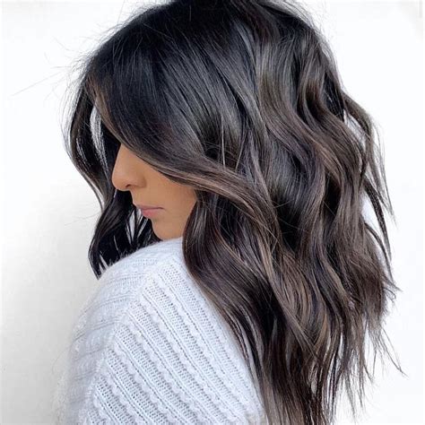Easy daily layered shoulder length hairstyle. The Most Flattering Medium-Length Brown Hairstyles To Try in 2020 | Hair styles, Medium length ...