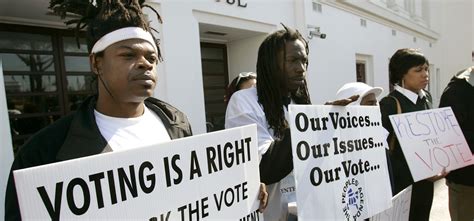 For Americans With Criminal Records The Fight To Ensure Full Voting