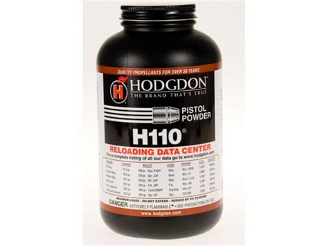 Hodgdon H110 Gun Powder 1 Lb Gp H110 1lb Western Metal Inc