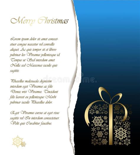Send merry christmas ecards to your friends, family, acquaintances and loved ones, send sms text messages to facebook whatsapp, video cards are absolutely free !!! Abstract Christmas Card With Sample Text Stock Illustration - Illustration of hole, natale: 16378055